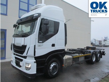 Portacontenedore/ intercambiable camión Iveco Stralis AS260S48Y/FPCM