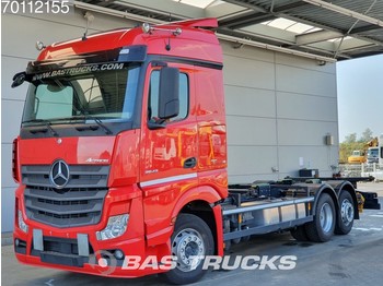 Portacontenedore/ intercambiable camión Mercedes-Benz Actros 2543 LS 6X2 Retarder NAVI Liftachse Standklima Euro 6