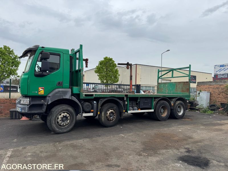 Camión RENAULT 8x4 - KERAX 450 DXI PLATEAU - 2008 / 418000 KM