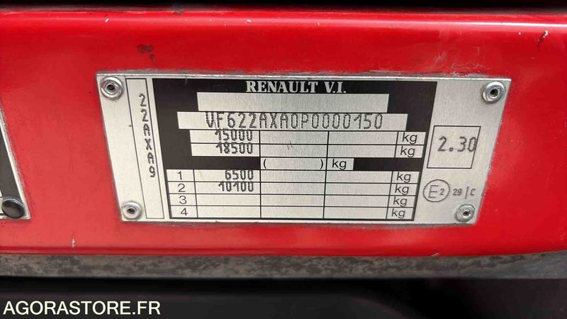 Camión RENAULT PRÉMIUM 44 199 Kms - 2000 -2562 WR 74