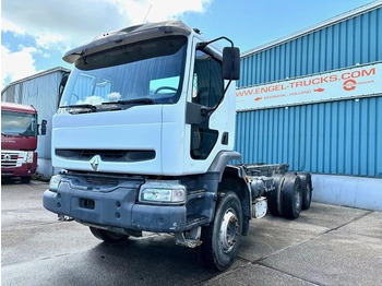 Renault Kerax 320 6x4 FULL STEEL CHASSIS (MANUAL GEARBOX / FULL STEEL SUSPENSION / REDUCTION AXLES / AIRCONDITIONING) - Camión chasis: foto 1