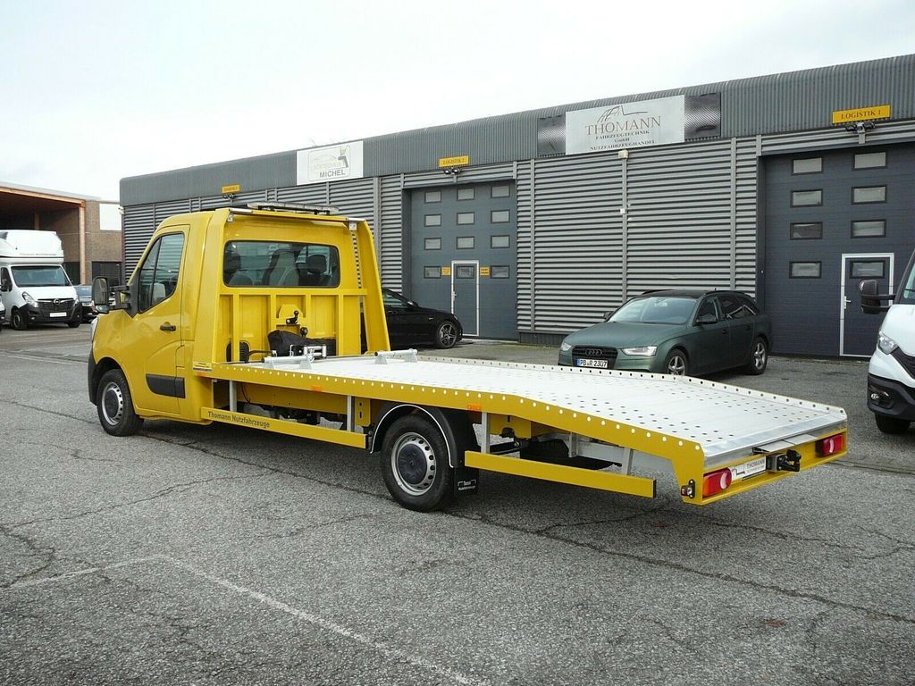 Camión portavehículos, Furgoneta nuevo Renault Master 2,3DCI Autotransporter Navi R-Cam Luftfed: foto 4