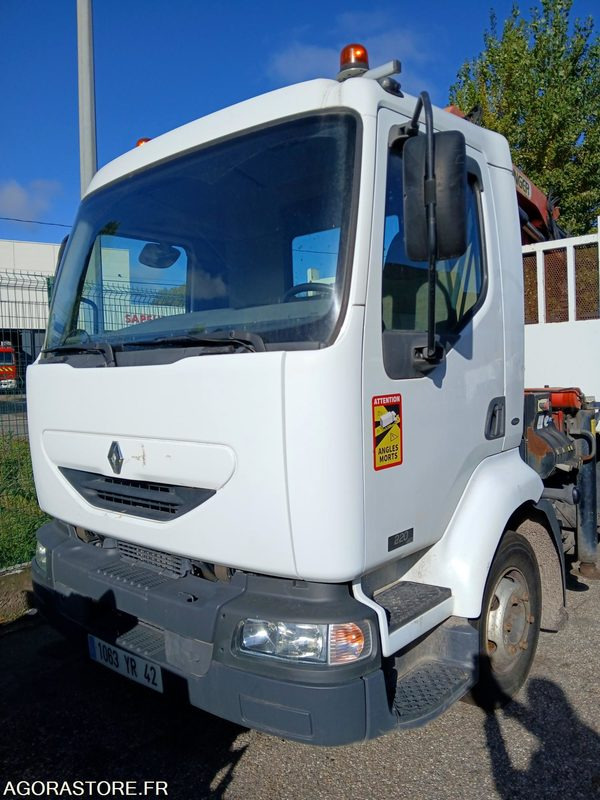 Camión Renault Midlum benne 1063 YR 42
