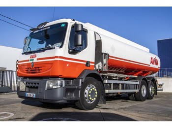 Camión cisterna para transporte de combustible Renault PREMIUM 380-6x2 met stuuras-MAGYAR 18.700 L ( 5 comp.): foto 1