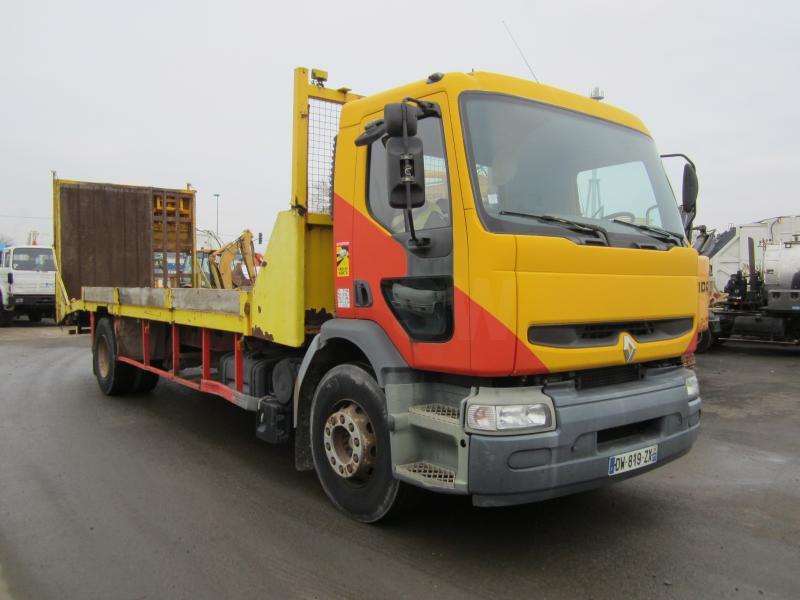 Camión portavehículos para transporte de equipos pesados Renault Premium: foto 2