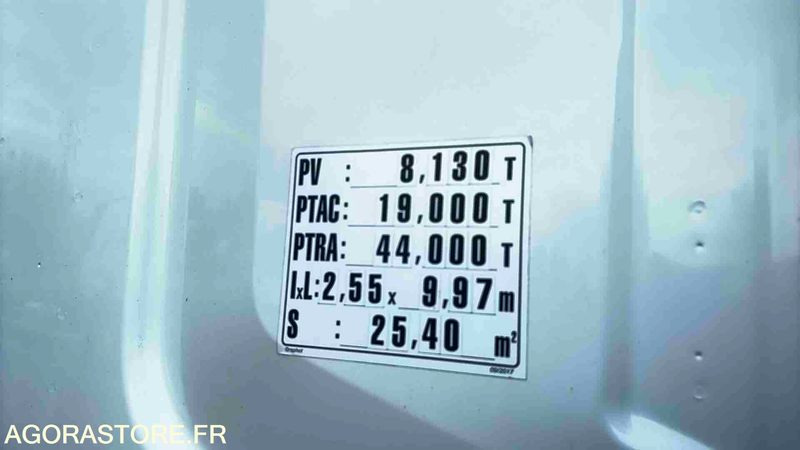 Camión Renault T460 Porte-caisses mobiles - 2019 - 614770kms - FK-830-JN