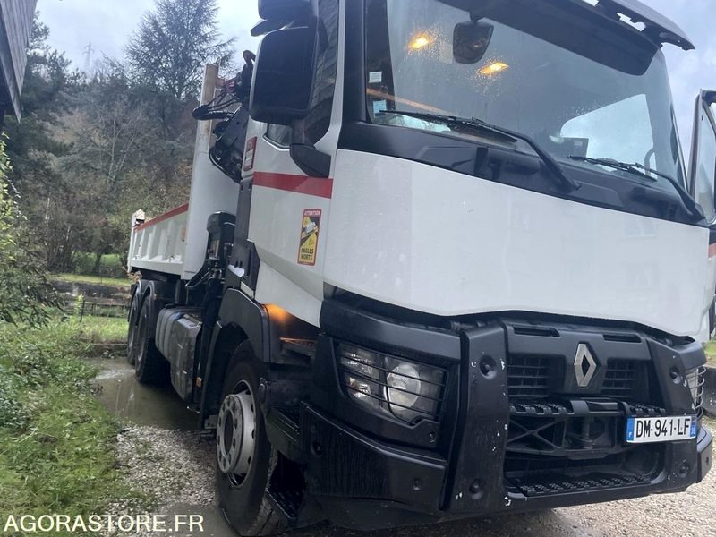 Camión Renault trucks C460 26T BENNE GRUE - 2014 - 347103 -DM941LF