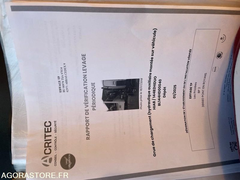 Camión Renault trucks C460 26T BENNE GRUE - 2014 - 347103 -DM941LF