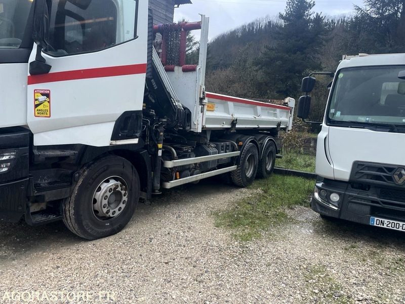 Camión Renault trucks C460 26T BENNE GRUE - 2014 - 347103 -DM941LF