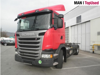 Camión portacontenedore/ Intercambiable SCANIA G410 LB 4X2: foto 1