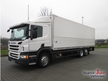 Camión transporte de bebidas SCANIA P 320 DB6x2*4MNB / Schwenkwandkoffer / LBW BC 2000: foto 1