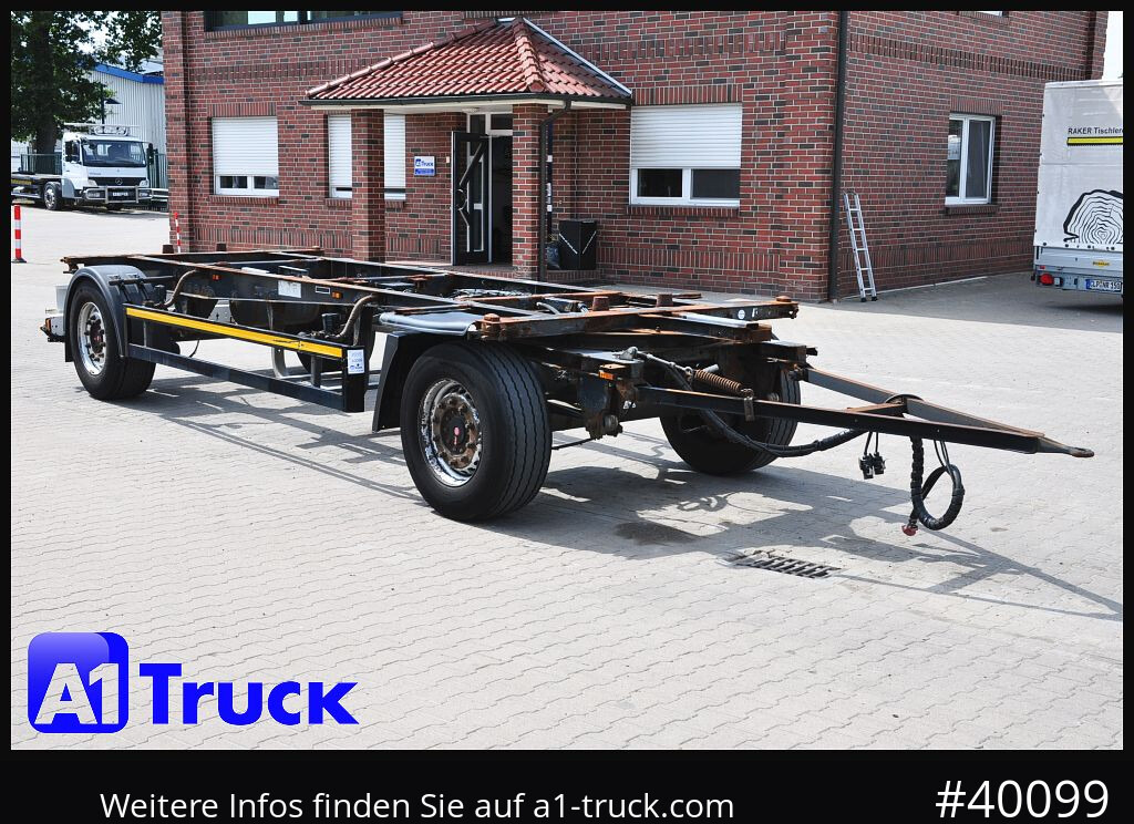 Camión SCHMITZ AWF 18, BDF Anhänger Standard 7,45