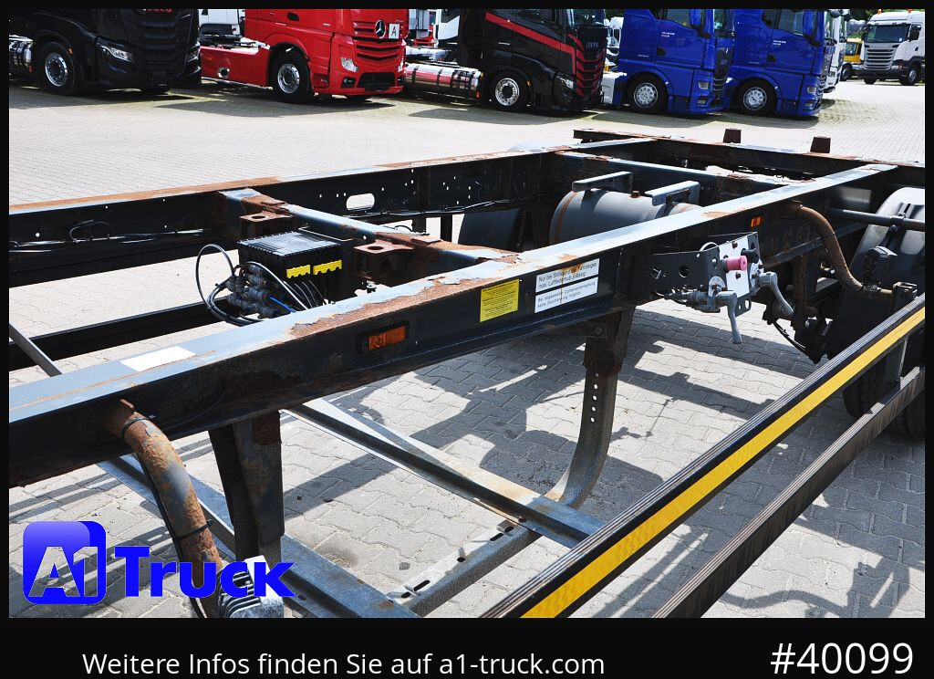 Camión SCHMITZ AWF 18, BDF Anhänger Standard 7,45