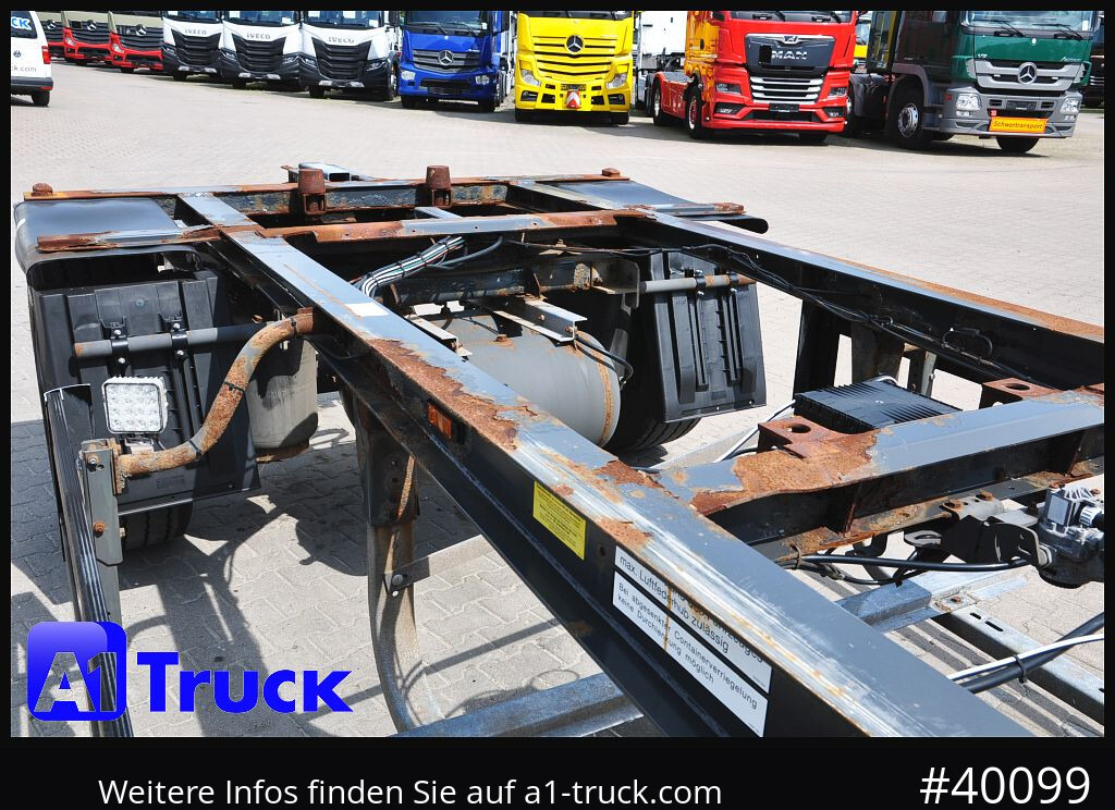 Camión SCHMITZ AWF 18, BDF Anhänger Standard 7,45