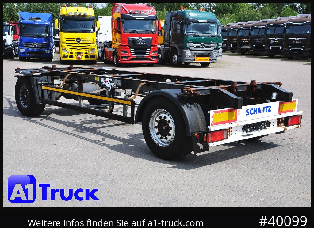 Camión SCHMITZ AWF 18, BDF Anhänger Standard 7,45