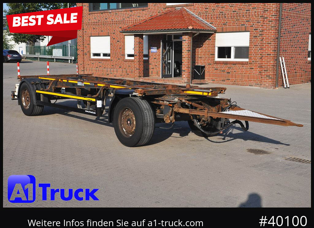 Camión SCHMITZ AWF 18, BDF Anhänger Standard 7,45 SAF Achse