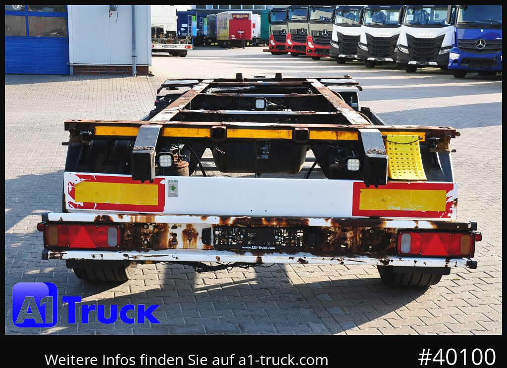 Camión SCHMITZ AWF 18, BDF Anhänger Standard 7,45 SAF Achse