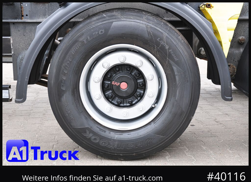 Camión SCHMITZ tandem, verzinkt, oben oder unten gekuppelt, verstellbar