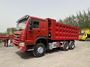 Camión volquete para transporte de silos SINOTRUK Howo Dump truck 371: foto 2