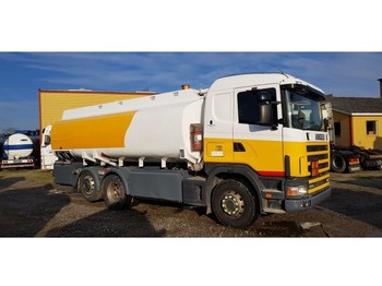 Camión cisterna Scania 124 R 6x2 19000 Liter tank, manual, Petrol diesel ADR: foto 1
