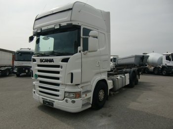 Camión portacontenedore/ Intercambiable Scania 6x2 BDF, Ladebordwand, E4 Halbautomatik: foto 1