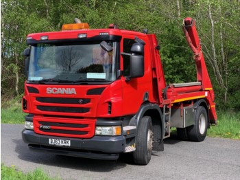 Camión portacontenedor de cadenas Scania P280: foto 1