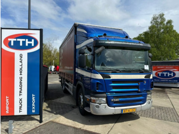 Scania P340 6x2 Lift and steeraxle NL Truck - Camión lona: foto 1