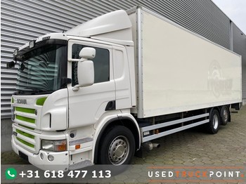 Camión caja cerrada Scania P360 / 6X2 / Euro 5 / Tail lift / 490 DKM / TUV: 8-2021 / Belgium Truck: foto 1