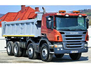 Camión volquete Scania P420 Kipper 6,00m + Bordmatic *8x4*Topzustand!: foto 1