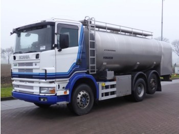 Camión cisterna para transporte de alimentos Scania R124.420 FOOD/MILK 17.000 L: foto 1