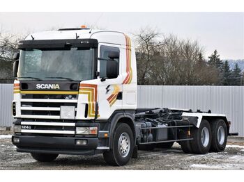 Camión multibasculante Scania R124 470 Abrollkipper *6x2* Top Zustand !: foto 4