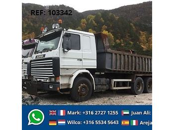 Camión volquete Scania R143.420 - SOON EXPECTED - 6X2 DUMPER MANUAL FUL: foto 1