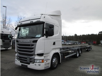 Camión portacontenedore/ Intercambiable Scania R410LB6X2MLB: foto 1