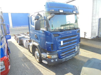 Camión portacontenedore/ Intercambiable Scania R420LB 6X2: foto 1