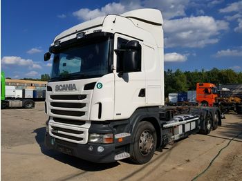 Camión portacontenedore/ Intercambiable Scania R440 E6 retarder: foto 1