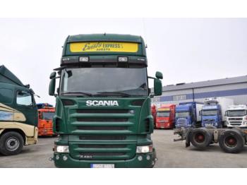 Camión portacontenedore/ Intercambiable Scania R480 6X2: foto 1