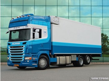 Camión frigorífico Scania R480 6X2 EURO 5 RETARDER ISOLATED BOX / SIDE DOORS: foto 1