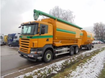 Camión cisterna para transporte de leche Scania R 420 Combi: foto 1