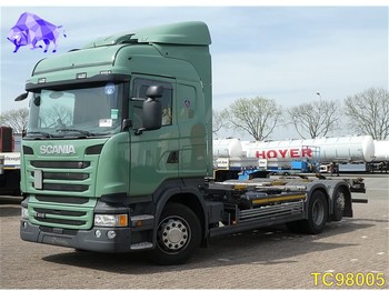Camión portacontenedore/ Intercambiable Scania R 450 Euro 6 RETARDER: foto 1