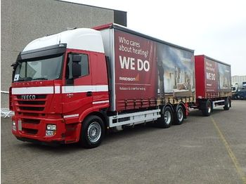 Toldo camión Iveco COMBI Stralis 420 + LAG + Retarder + Airco + lift