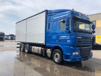 Volquete camión DAF XF 105.460 2 Seiten Hackschnitzelkipper