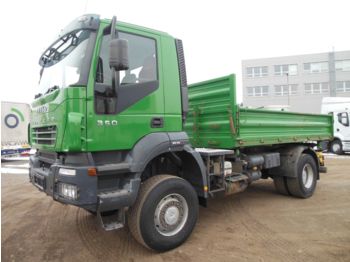Volquete camión Iveco Trakker AD 190T35, 4x4, 3 sitzer, 350 PS