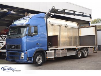 Camión caja abierta Volvo FH 400 Euro 5, Hiab 099-E3, 6x2, Truckcenter Apeldoorn: foto 1