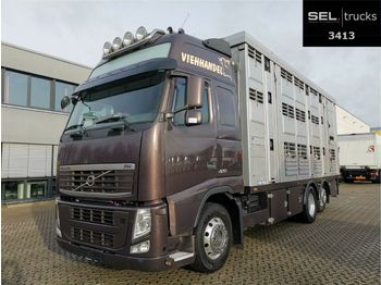 Camión transporte de ganado Volvo FH 420 / 3 Stock / Alu-Felgen / Liftachse: foto 1