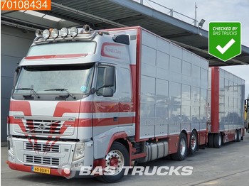 Camión transporte de ganado Volvo FH 500 XL 6X2 4-stock Berdex Steering-axle Euro 5: foto 1
