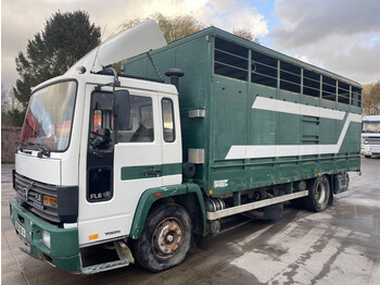 Camión transporte de ganado Volvo FL 614 **6CYL-FRENCH TRUCK-MANUAL PUMP**: foto 1