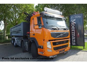 Camión portacontenedore/ Intercambiable Volvo FM 370 Kran - Container 8x2: foto 1