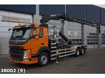 Camión multibasculante Volvo FM 410 Euro 6 HMF 21 ton/meter laadkraan: foto 1