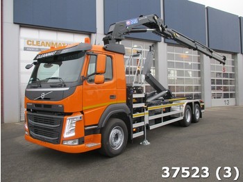 Camión multibasculante Volvo FM 410 HMF 21 ton/meter laadkraan: foto 1