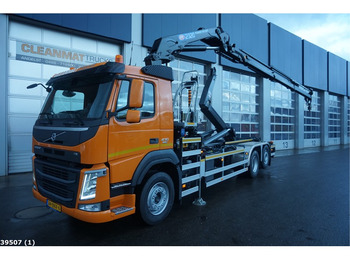Camión multibasculante, Camión grúa Volvo FM 440 HMF 23 ton/meter laadkraan: foto 1